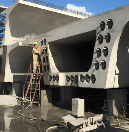 铺前镇压浆料施工流程及注意事项